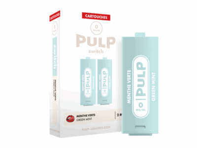 Pack de 2 Pods Switch 2ml 20mg Pulp - Menthe Verte