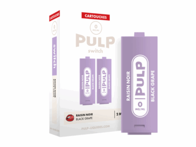 Pack de 2 Pods Switch 2ml 20mg Pulp - Raisin Noir