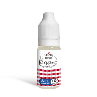 Fraise Symphonie Nic Salt Le Coq Qui Vape