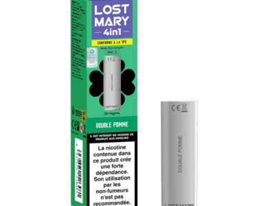 Pack de 2 pods 4en1 2ml 20mg Lost Mary - Double pomme