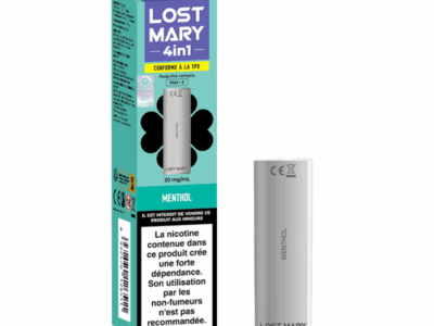Pack de 2 pods 4en1 2ml 20mg Lost Mary - Menthol