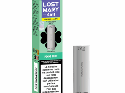 Pack de 2 pods 4en1 2ml 20mg Lost Mary - Pomme Poire
