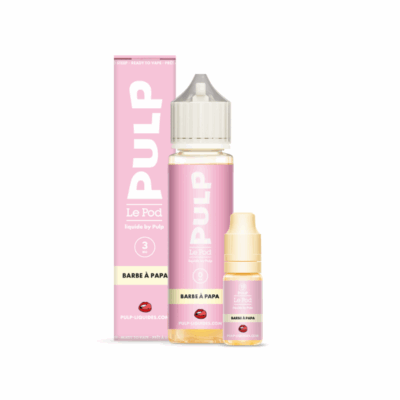Pack 60ml Barbe A Papa Le Pod Liquide Pulp- 03 mg