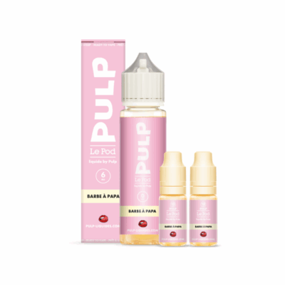 Pack 60ml Barbe A Papa Le Pod Liquide Pulp - 06 mg