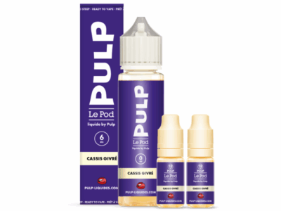 Pack 60ml Cassis Givre Le Pod Liquide Pulp - 06 mg