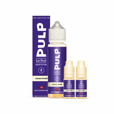 Pack 60ml Cassis Givre Le Pod Liquide Pulp - 06 mg