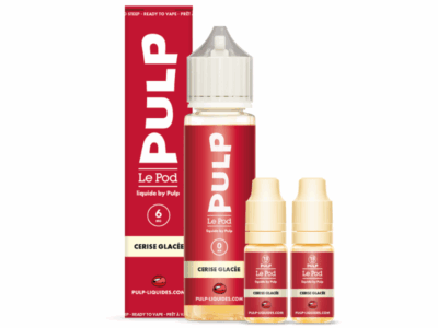 Pack 60ml Cerise Glacee Le Pod Liquide Pulp