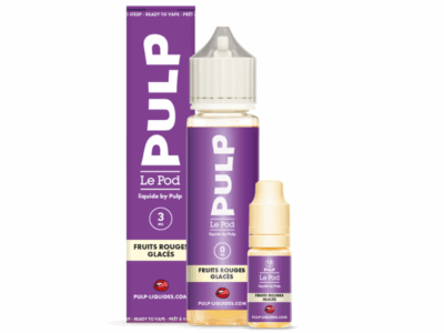 Pack 60ml Fruits Rouges Glaces Le Pod Liquide Pulp
