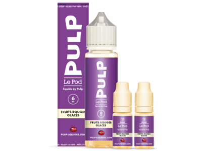 Pack 60ml Fruits Rouges Glaces Le Pod Liquide Pulp