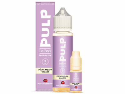 Pack 60ml Peche Melon Glaces Le Pod Liquide Pulp - 06 mg