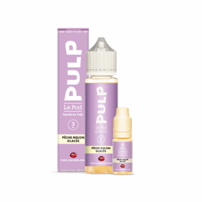 Pack 60ml Peche Melon Glaces Le Pod Liquide Pulp - 06 mg
