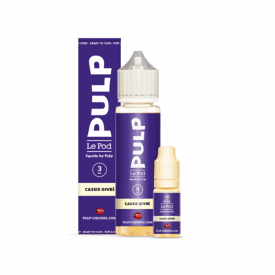 Pack 60ml Cassis Givre Le Pod Liquide Pulp - 03 mg