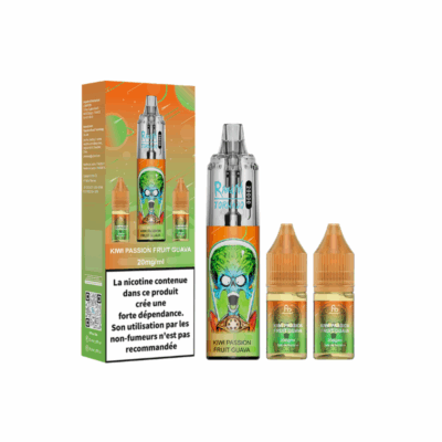 Kit Tornado RANDM 20000 Mars (2 x 10ml 20mg) - Kiwi Fruit de la Passion Goyave