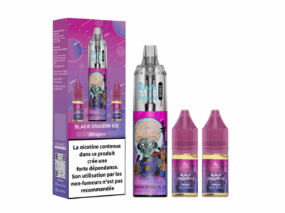 Kit Tornado RANDM 20000 Mars (2 x 10ml 20mg) - Fruit du Dragon Glacé