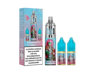 Kit Tornado RANDM 20000 Mars (2 x 10ml 20mg) - Fraise Glacée