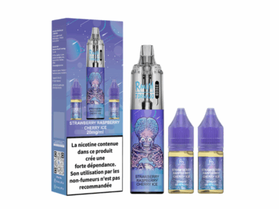 Kit Tornado RANDM 20000 Mars (2 x 10ml 20mg) - Fraise Framboise Cerise Glacée