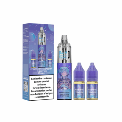 Kit Tornado RANDM 20000 Mars (2 x 10ml 20mg) - Fraise Framboise Cerise Glacée