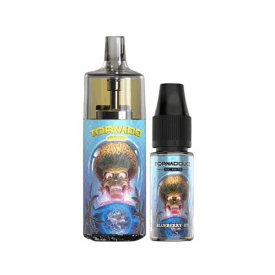 Kit Tornado 10000 800mah 10ml (1x10ml 20mg) Gobar - Myrtille Glacée