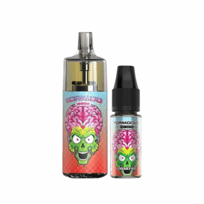 Kit Tornado 10000 800mah 10ml (1x10ml 20mg) Gobar - Cerise Glacée