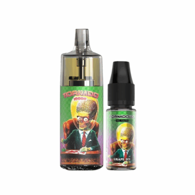 Kit Tornado 10000 800mah 10ml (1x10ml 20mg) Gobar - Raisin glacé