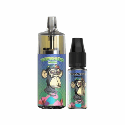 Kit Tornado 10000 800mah 10ml (1x10ml 20mg) Gobar - Mr Blue