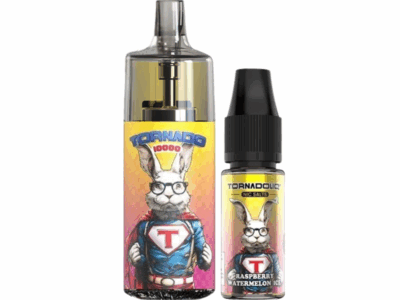 Kit Tornado 10000 800mah 10ml (1x10ml 20mg) Gobar - Framboise Pastèque Glacé
