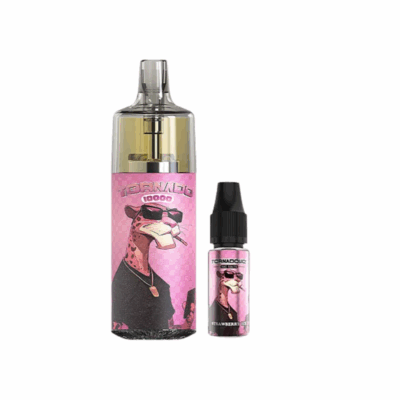 Kit Tornado 10000 800mah 10ml (1x10ml 20mg) Gobar - Fraise Glacée