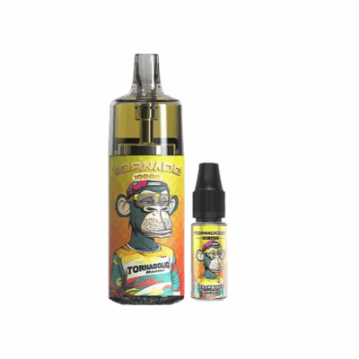 Kit Tornado 10000 800mah 10ml (1x10ml 20mg) Gobar - Fraise Kiwi Glacé