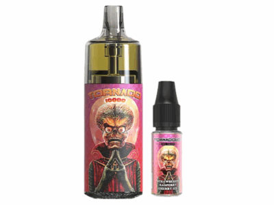 Kit Tornado 10000 800mah 10ml (1x10ml 20mg) Gobar - Fraise Framboise Cerise Glacée