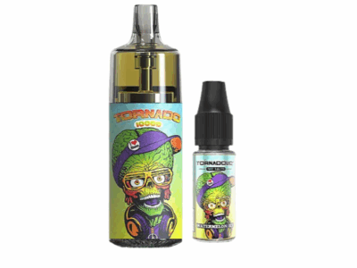 Kit Tornado 10000 800mah 10ml (1x10ml 20mg) Gobar - Pastèque Glacée