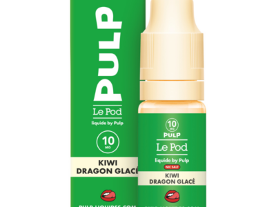 Kiwi Dragon Glace Nic Salt Le Pod Liquide Pulp