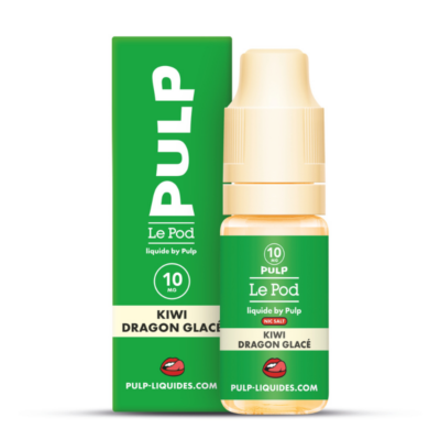 Kiwi Dragon Glace Nic Salt Le Pod Liquide Pulp
