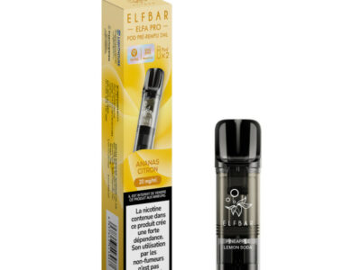 Pack de 2 Pods ELFA Pro 2ml 20mg ElfBar - Ananas Citron