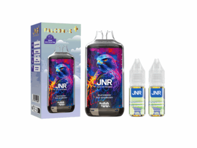 Kit Falcon X 28000 10ml (2x10ml 20mg) JNR - Blackberry Red Raspberry