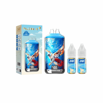 Kit Falcon X 28000 10ml (2x10ml 20mg) JNR - Blueberry Pomegranate Ice