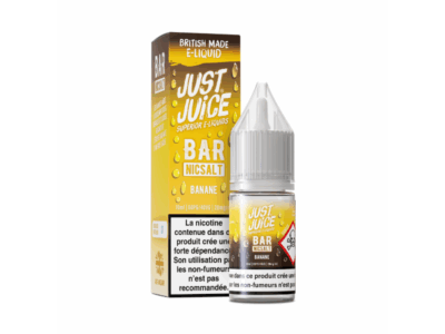 Banane Nic Salt Bar Nicsalt Just Juice 10ml - 20mg