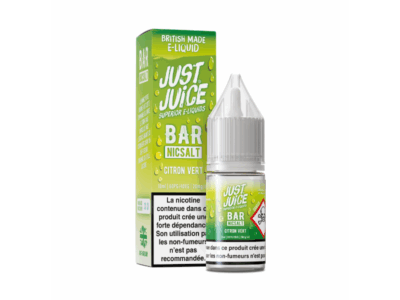 Citron Vert Nic Salt Bar NicSalt Just Juice 10ml - 20mg