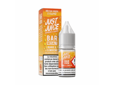 Orange & Clémentine Nic Salt Bar NicSalt Just Juice 10ml - 20mg