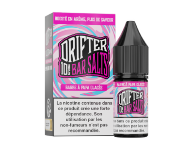 Barbe a Papa Glacee Nic Salt Bar Salts Drifter 10ml - 10 mg