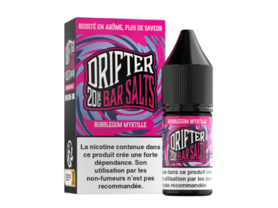 Bubblegum Myrtille Nic Salt Bar Salts Drifter 10ml - 20 mg