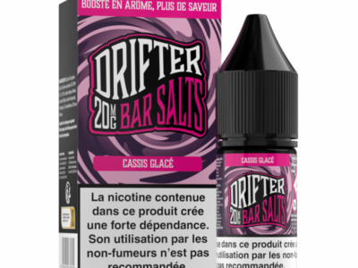 Cassis Glacé Nic Salt Bar Salts Drifter 10ml - 20 mg