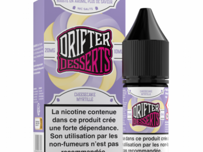 Cheesecake Myrtille Nic Salt Desserts Salts Drifter 10ml - 20 mg