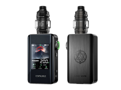 Kit Centaurus BT200 (+Centaurus Subohm V2 5ml) Lost Vape - Black Carbon