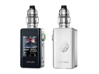 Kit Centaurus BT200 (+Centaurus Subohm V2 5ml) Lost Vape - Silver Carbon