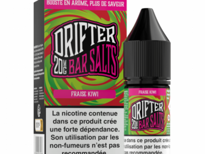 Fraise Kiwi Nic Salt Bar Salts Drifter 10ml - 20 mg