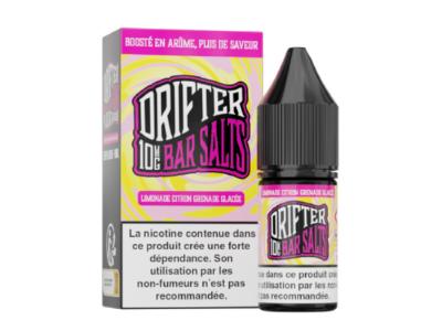 Limonade Citron Grenade Glacee Nic Salt Bar Salts Drifter 10ml - 10 mg